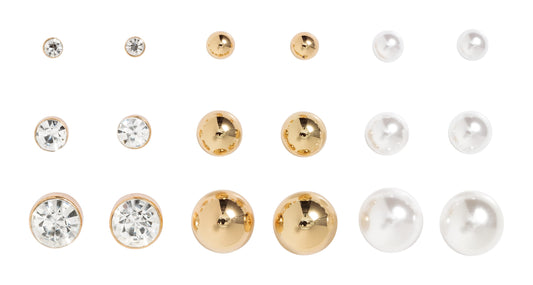 Basic 9-pk studs