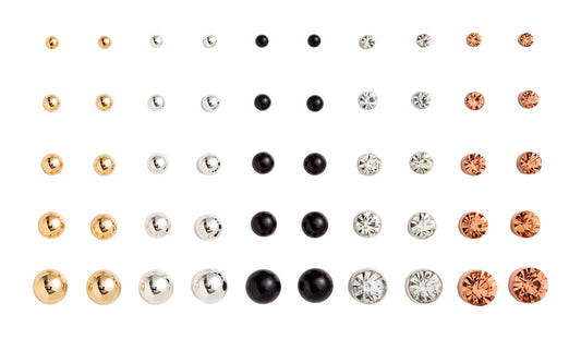 Basic 25pk studs