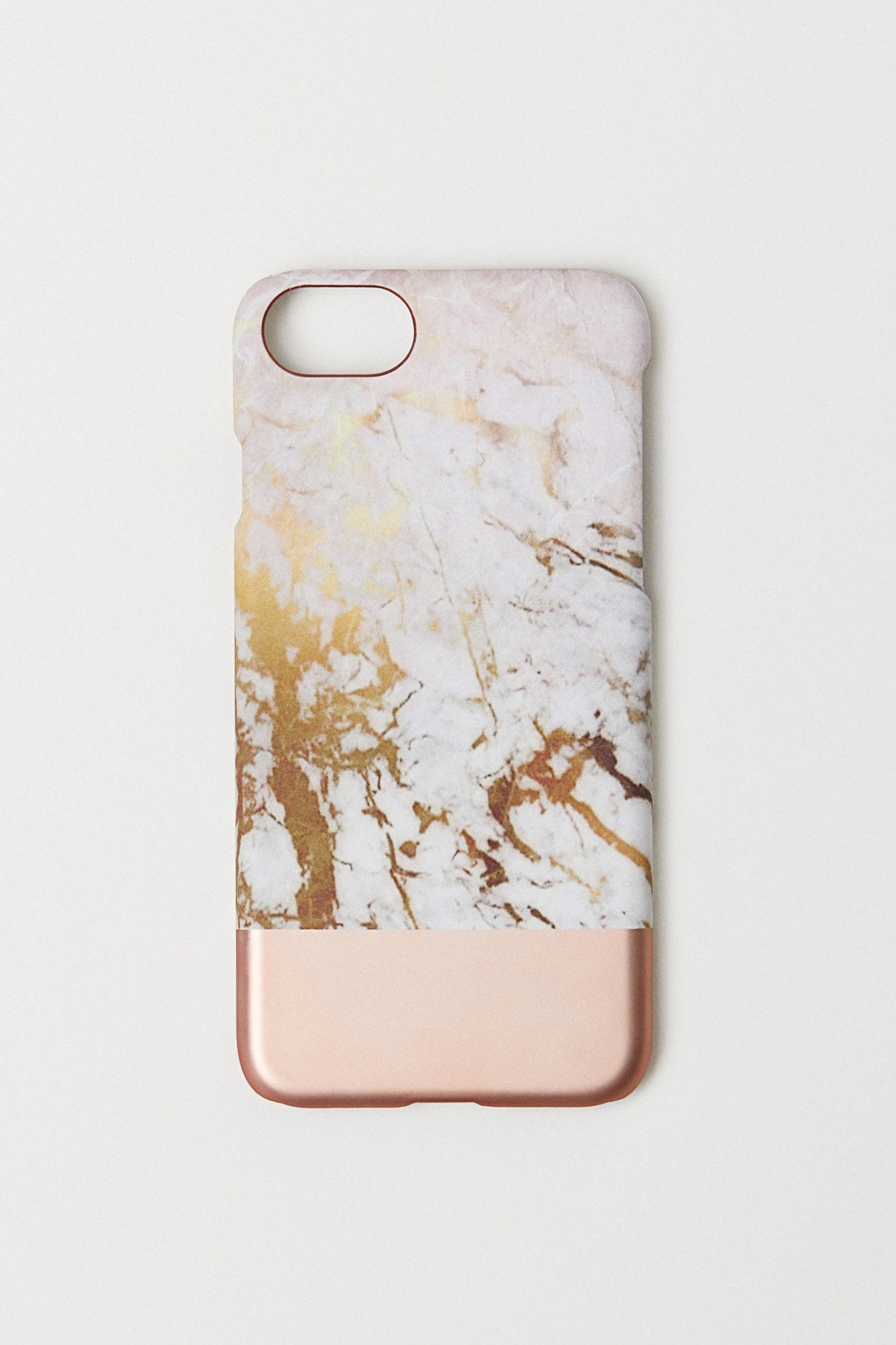 Cool Metal marble Phone Shell