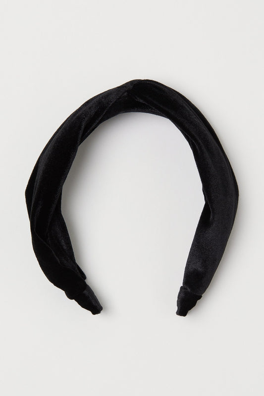 ALICE velvet knot headband