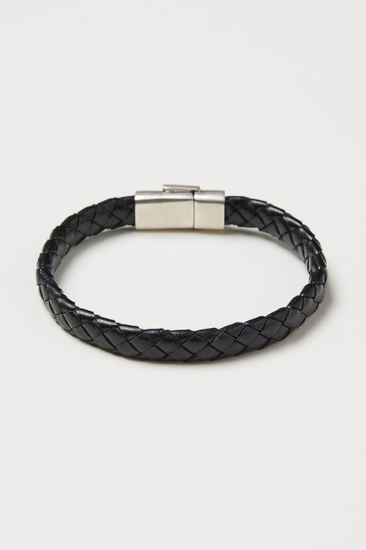 Braceket Leather Braid