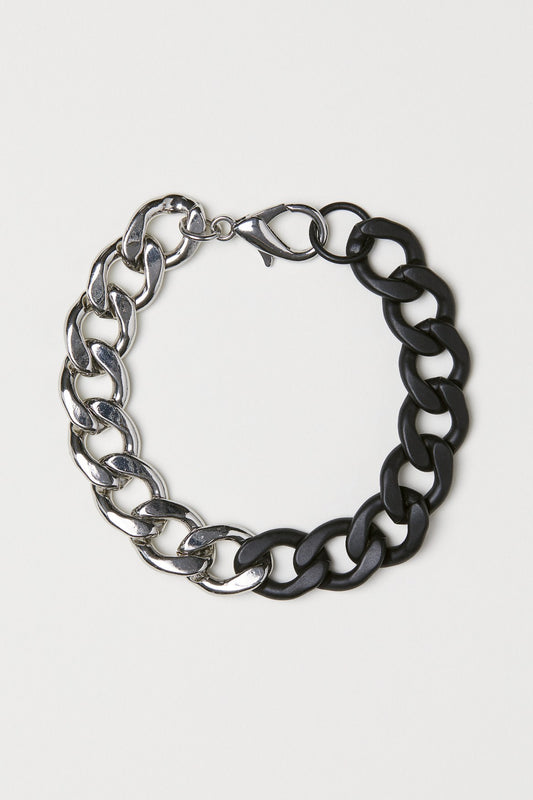 Bracelet 2-colour chain