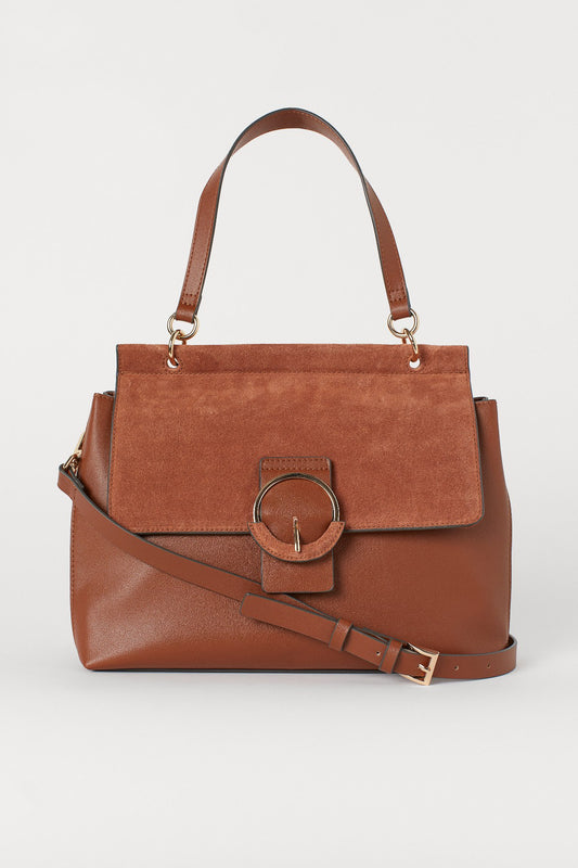 PQ/PU Brittania satchel bag