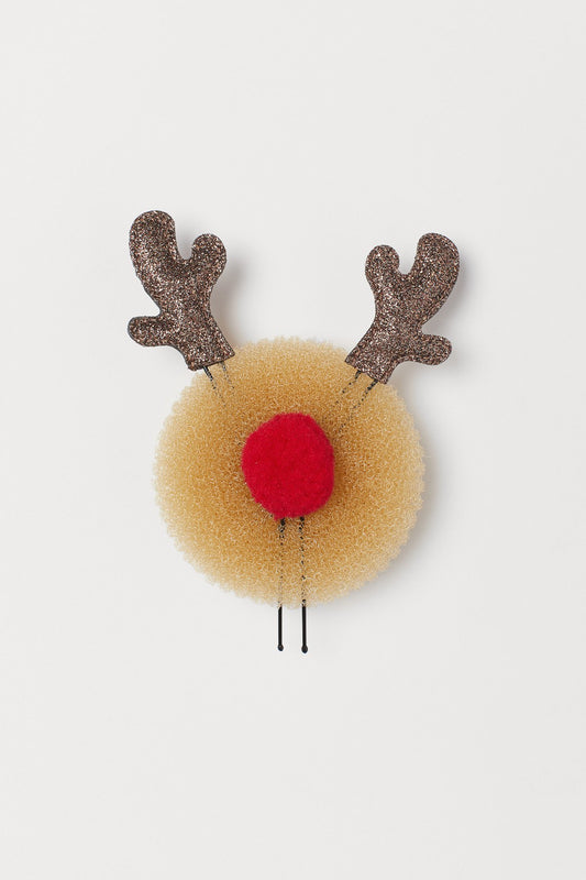 XMAS reindeer bun