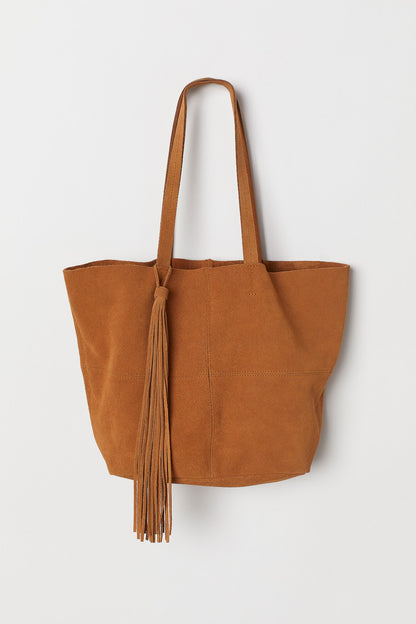 PQ Salerno suede shopper