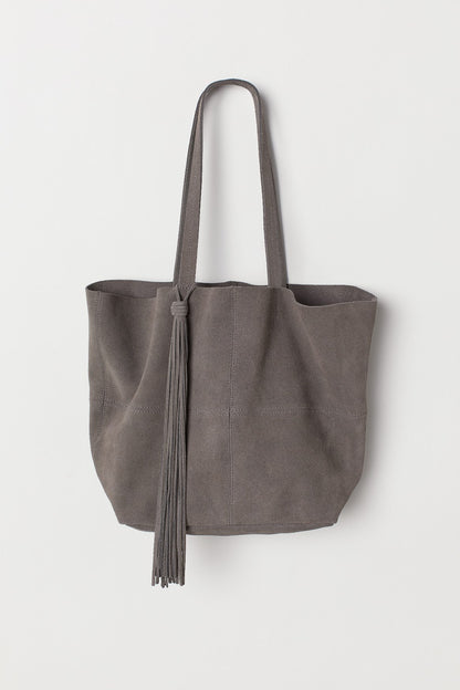 PQ Salerno suede shopper