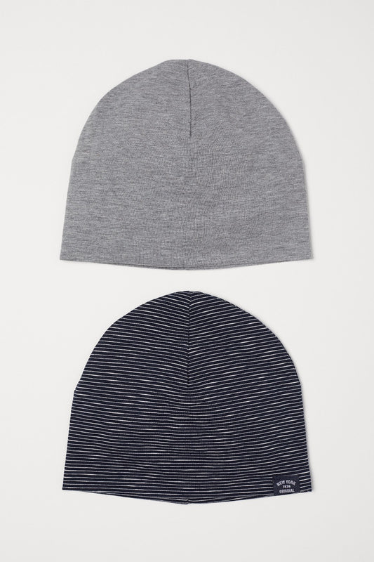 BEANIE JERSEY 2-PACK