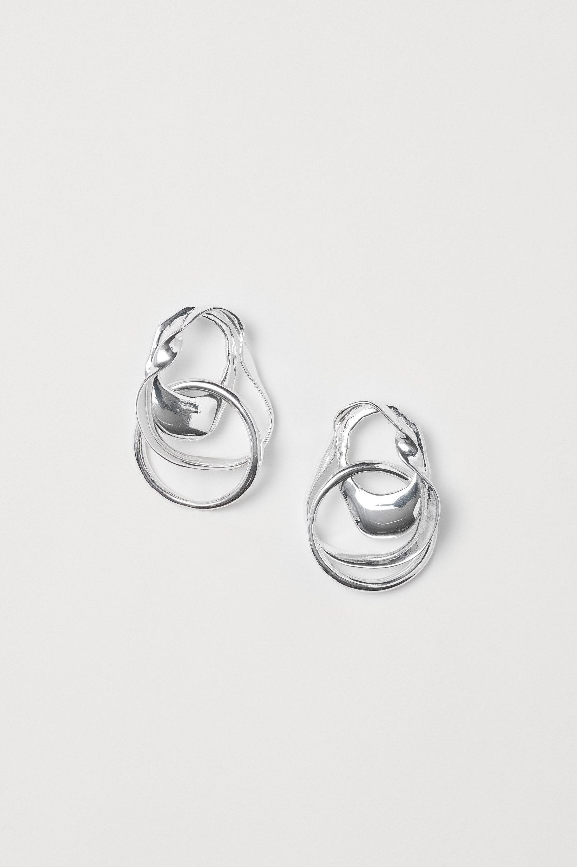 PE - OLIVER SILVER EARRING