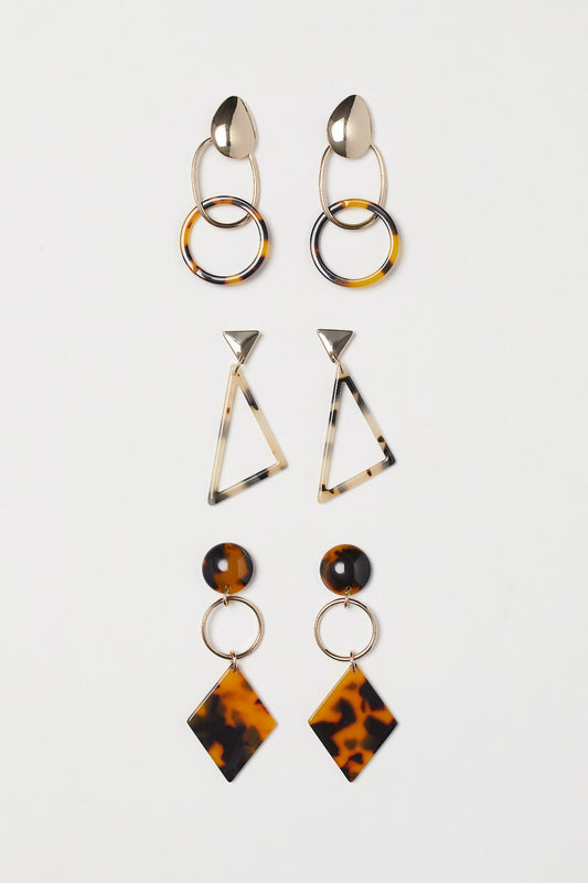 Cool Pattern Multi-Earring PK