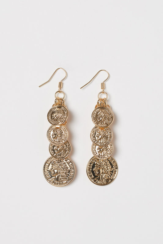 Flirty Coin earring