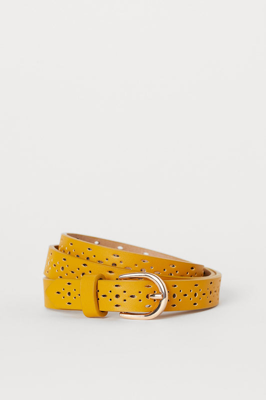 Amanda perforated belt