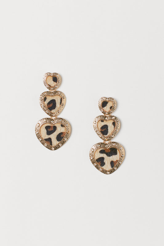 Flirty Leopard Earring