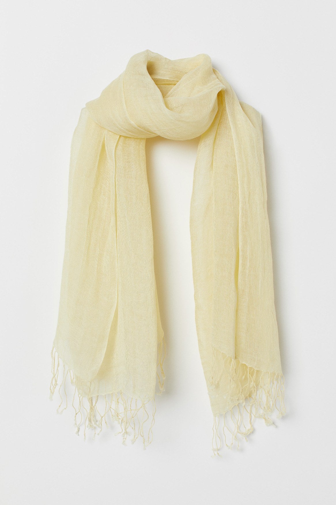 Lina Linnen scarf.