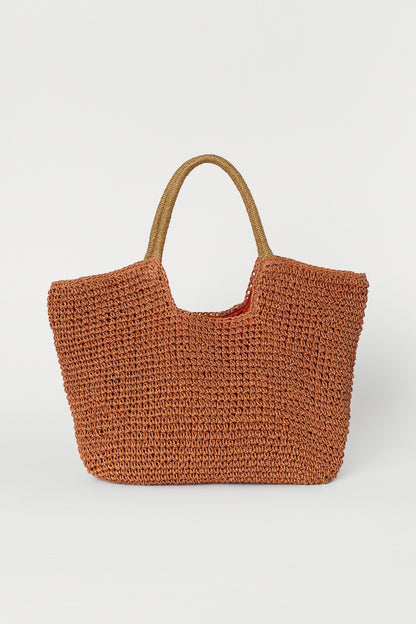 Padova straw shopper