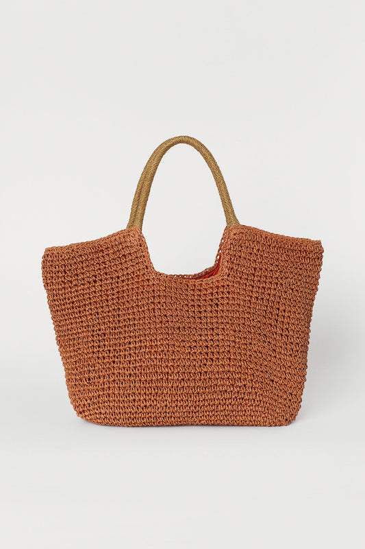 Padova straw shopper