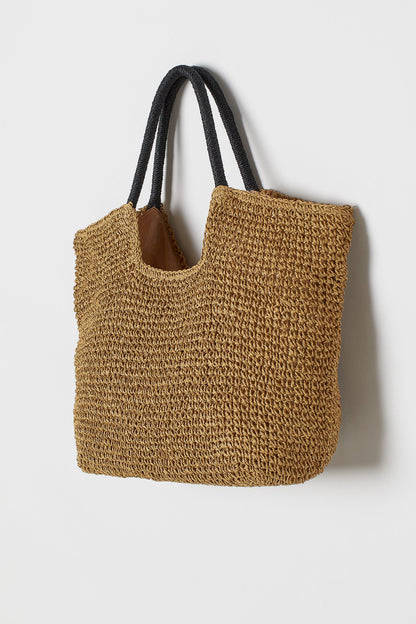 Padova straw shopper