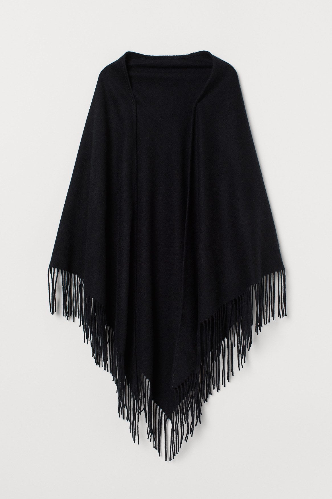 Premium TRIANGLE fringe scarf