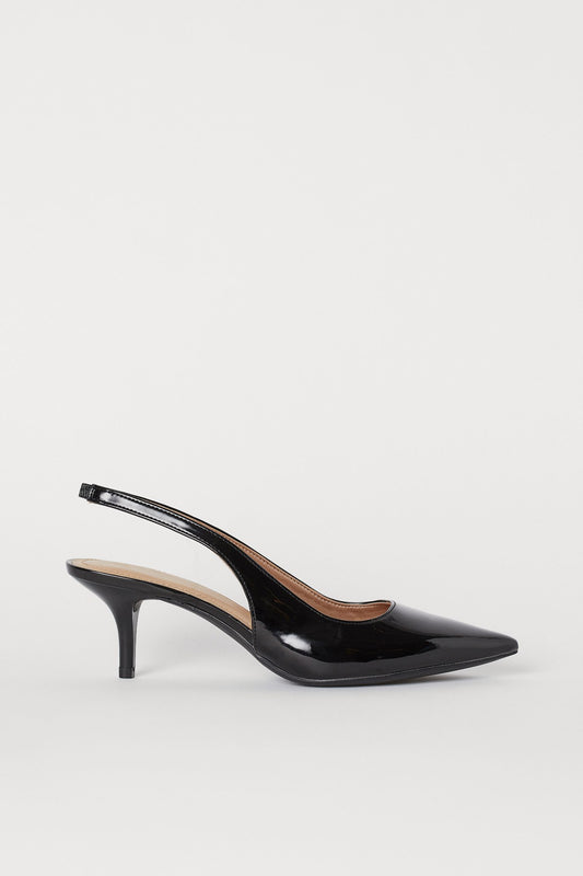 Saskia sling-back pump