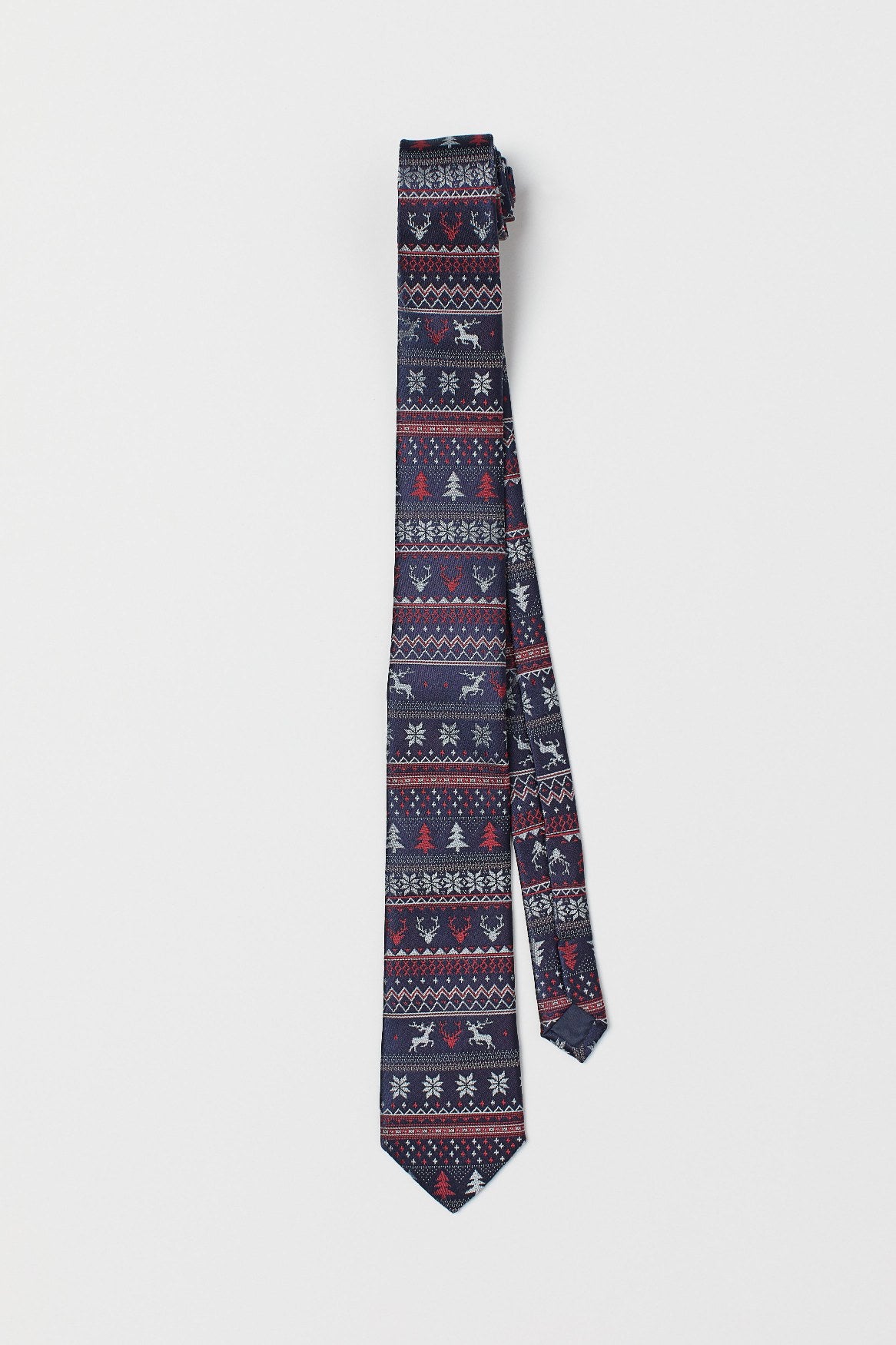 Tie Christmas Jacquard