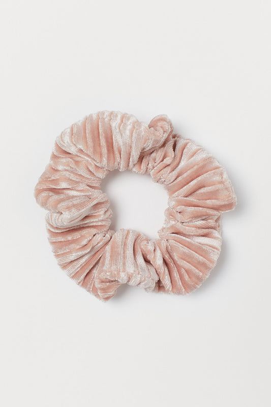 Wide courduroy scrunchie