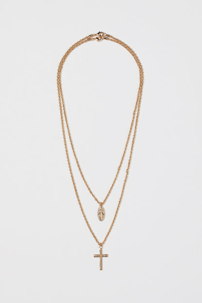 Necklace Cross Maria