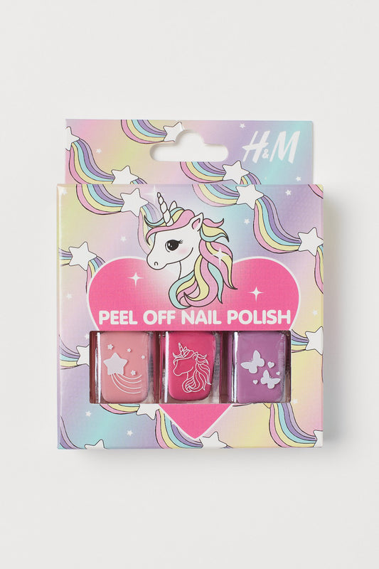 Peel of nailpolish set