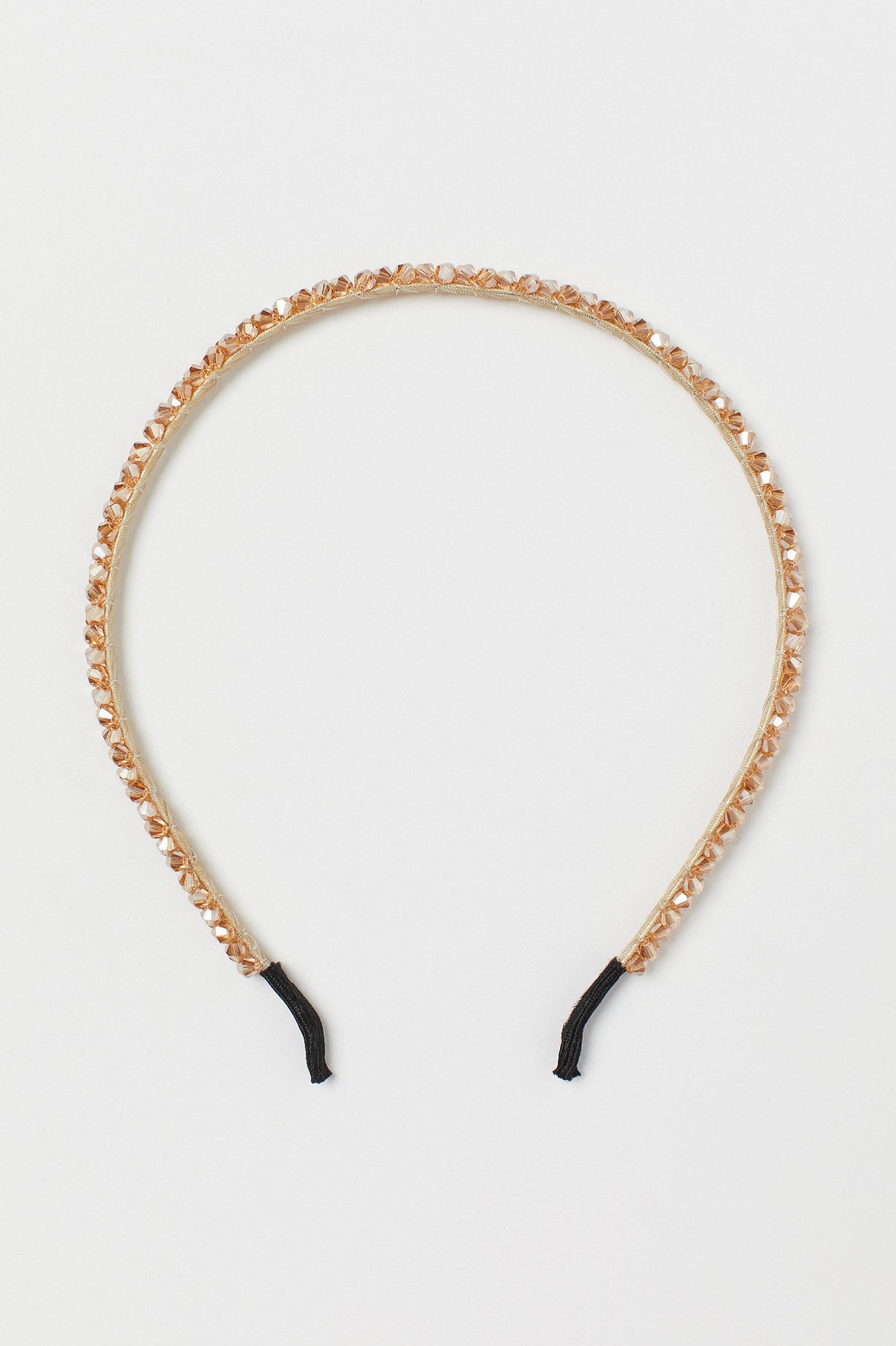 Thin bead aliceband