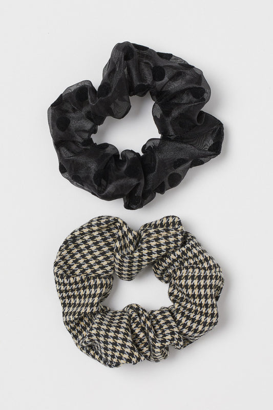 2pk Rakel scrunchie