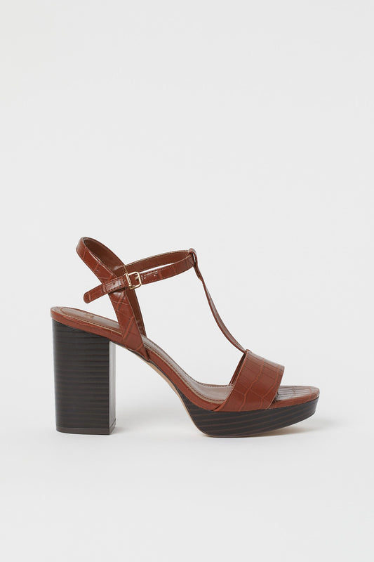 Ren platform sandalette