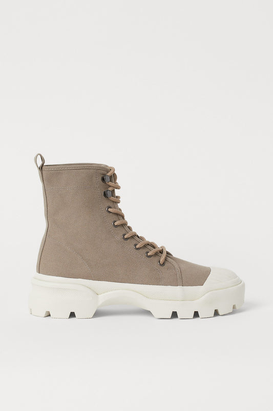 Nikita Canvas Sneaker Boot